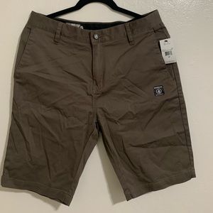 Volcom Shorts, Waist 30, Dark green